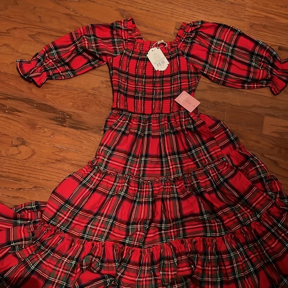 Ivy city co Madeline dress and holiday plaid - Picture 4 of 4
